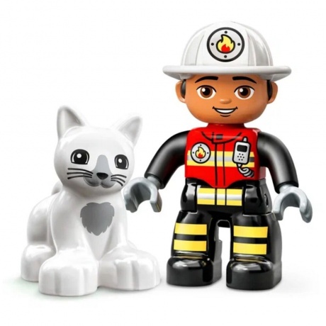 LEGO. Конструктор 10969 &quot;Duplo Firetruck&quot; (Пожарная машина с мигалкой) - фото 5