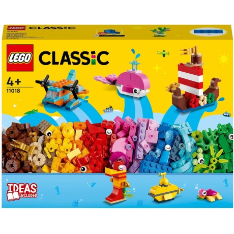 LEGO. Конструктор 11018 &quot;Classic Creative Ocean Fun&quot; (Творческое веселье в океане) - фото 2