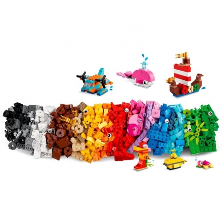 LEGO. Конструктор 11018 &quot;Classic Creative Ocean Fun&quot; (Творческое веселье в океане) - фото 5