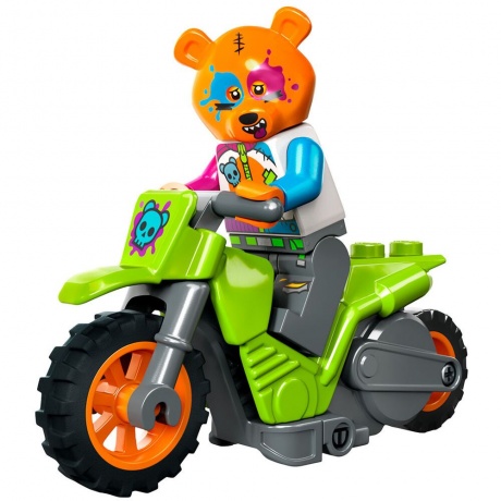 LEGO City Медвежий трюковый мотоцикл 60356 - фото 3