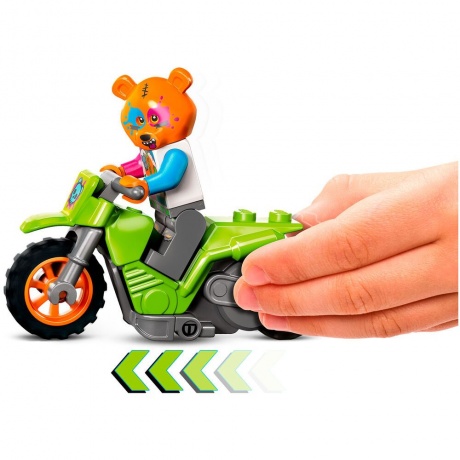 LEGO City Медвежий трюковый мотоцикл 60356 - фото 4