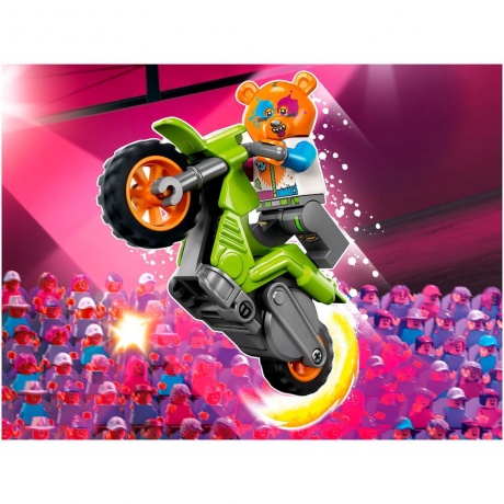 LEGO City Медвежий трюковый мотоцикл 60356 - фото 7