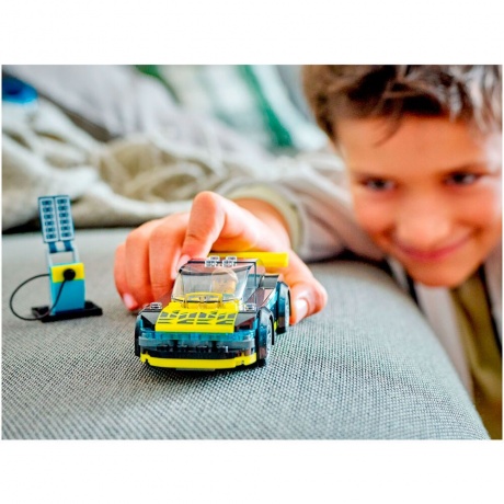 LEGO City Электрический спорткар 60383 - фото 8