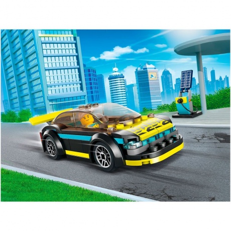 LEGO City Электрический спорткар 60383 - фото 9