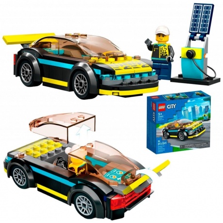LEGO City Электрический спорткар 60383 - фото 10