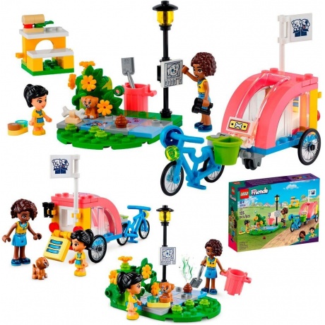 LEGO Friends Спасательный велосипед для собак 41738 - фото 13