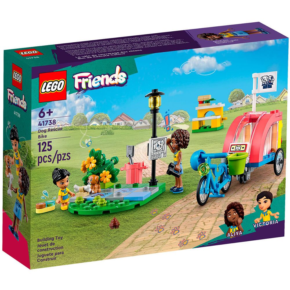 цена LEGO Friends Спасательный велосипед для собак 41738