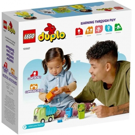LEGO DUPLO Мусоровоз 10987 - фото 7