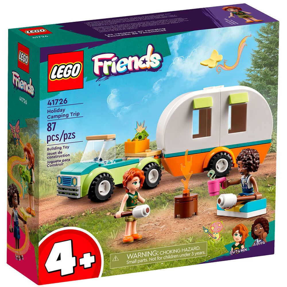 LEGO Friends Праздничный поход 41726 конструктор lego friends 41726 holiday camping trip 87 дет