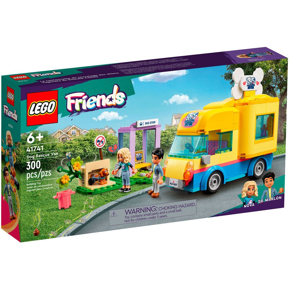 цена LEGO Friends Фургон для спасения собак 41741