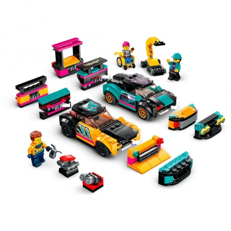 LEGO City Автомобильная мастерская 60389 - фото 5
