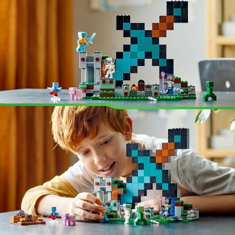LEGO Minecraft Застава меча 21244 - фото 11