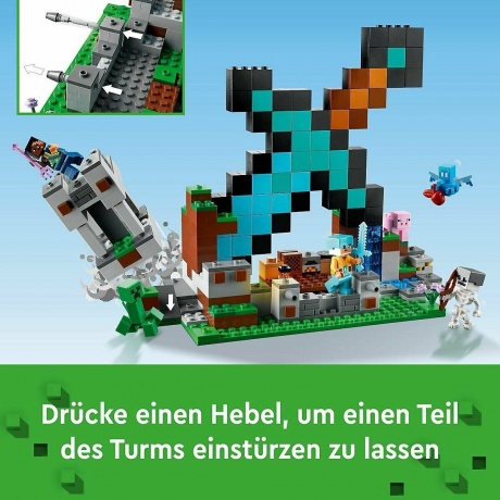 LEGO Minecraft Застава меча 21244 - фото 14
