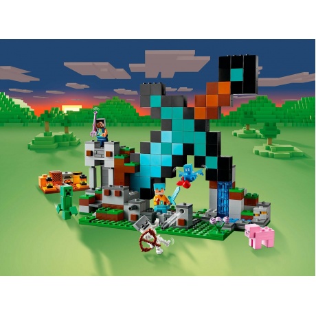 LEGO Minecraft Застава меча 21244 - фото 16