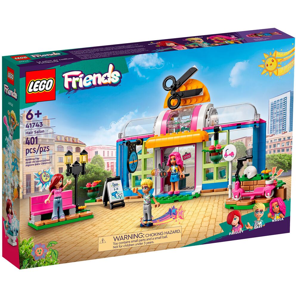 LEGO Friends Парикмахерская 41743 конструктор lego friends 42634 прицеп для лошадей и пони