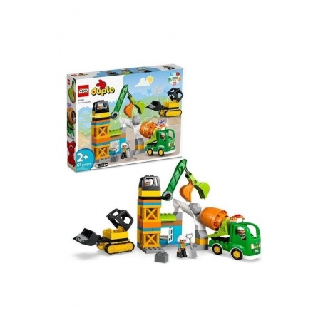LEGO DUPLO Строительная площадка 10990 - фото 1