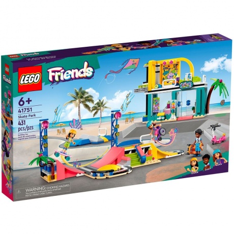 LEGO Friends Скейтпарк 41751 - фото 1