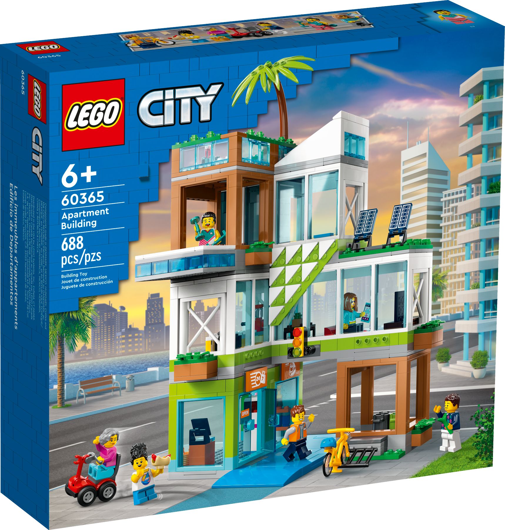 LEGO City Многоквартирный дом 60365 – купить в Санкт-Петербурге |  интернет-магазин KotoFoto.ru