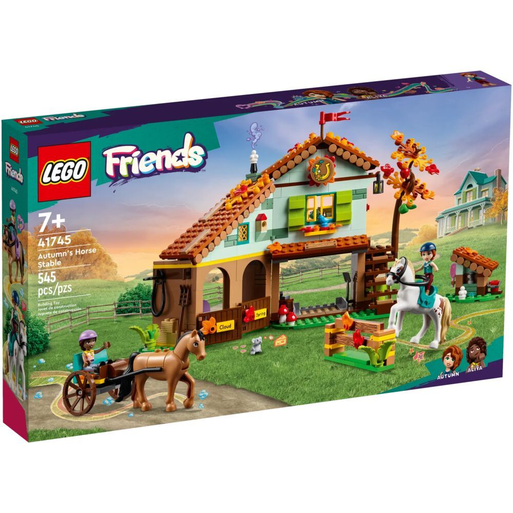 LEGO Friends Осенняя конюшня 41745 конструктор lego friends конюшня для мытья пони
