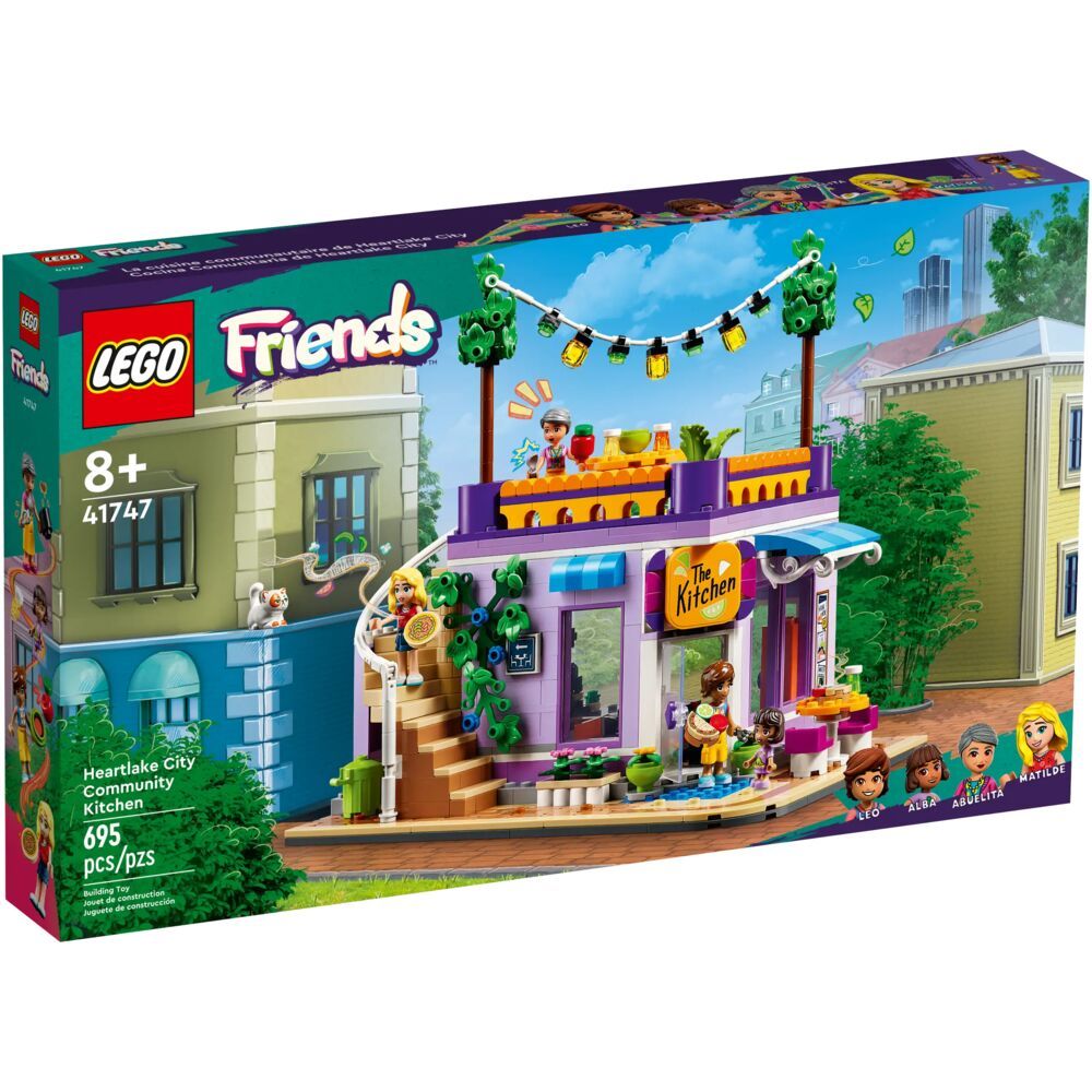 конструктор lego friends органическое кафе хартлейк сити LEGO Friends Закусочная Хартлейк-Сити 41747