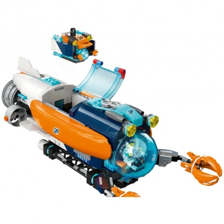 LEGO City Глубоководная исследовательская подводная лодка 60379 - фото 4