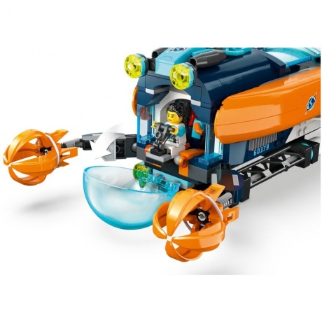 LEGO City Глубоководная исследовательская подводная лодка 60379 - фото 5