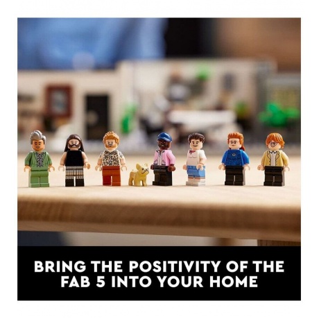 LEGO Icons Queer Eye Спасательный отряд из пяти человек 10291 - фото 17