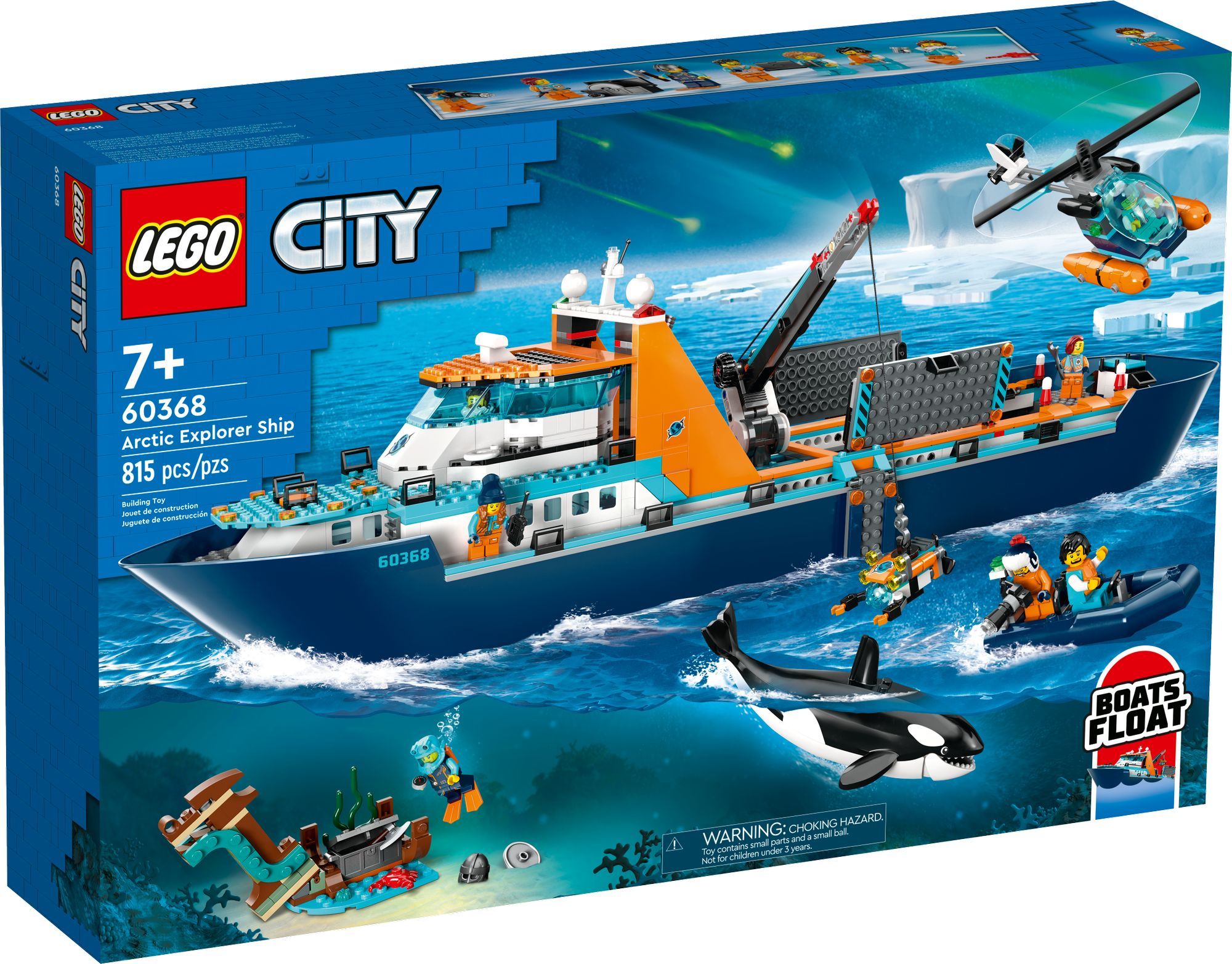 

LEGO City Корабль «Исследователь Арктики» 60368