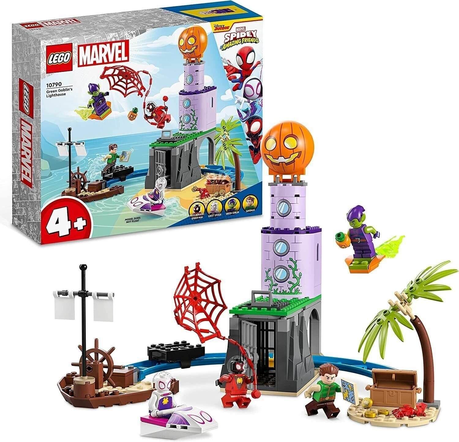 Конструктор  Lego 10790 Super Heroes Spidey 4+ Marvel 2023 Mar