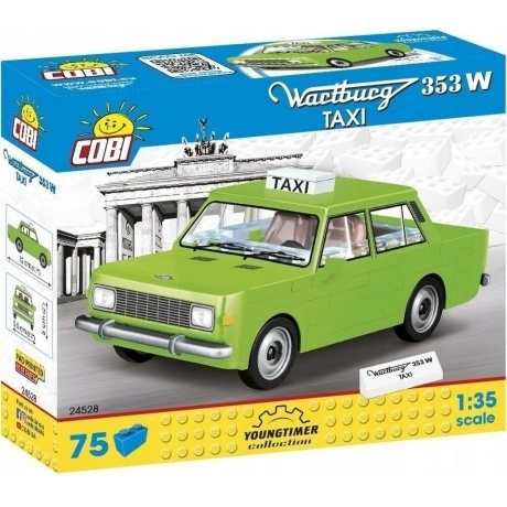 

Конструктор "Автомобиль Wartburg 353W Taxi" 75 дет. арт.24528