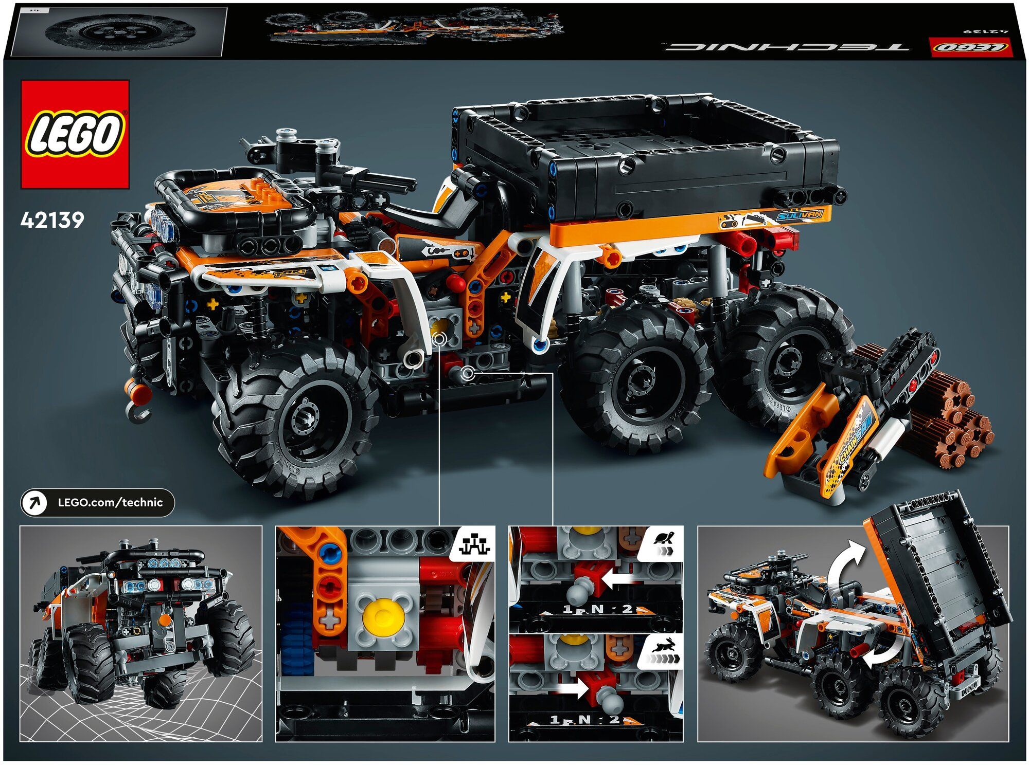 Конструктор LEGO Technic Внедорожный грузовик 42139 - фото 2