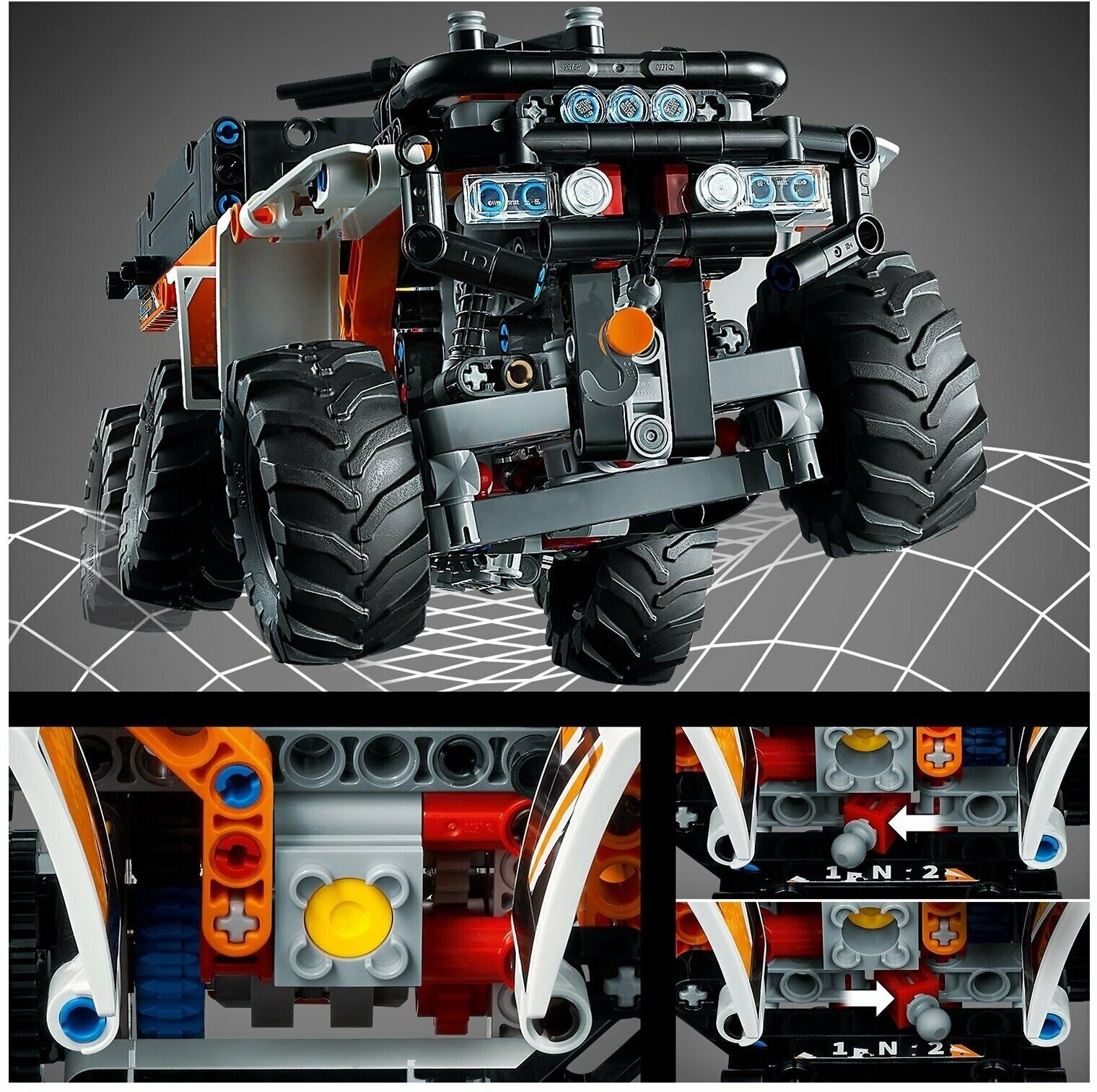 Конструктор LEGO Technic Внедорожный грузовик 42139 - фото 8
