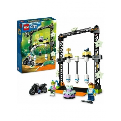 

Конструктор Lego City Трюковое испытание Нокдаун (60341)