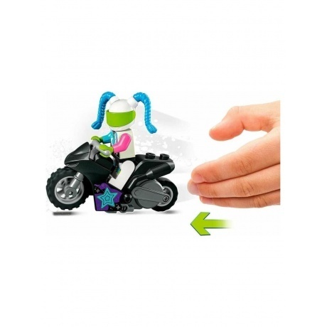 Конструктор Lego City Трюковое испытание Нокдаун (60341) - фото 9