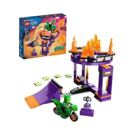 

Конструктор Lego City Испытание каскадеров с трамплином и кольцом (60359)