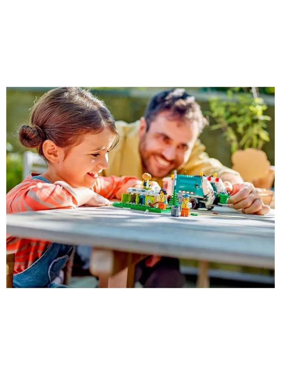 Конструктор Lego Грузовик по переработке мусора (60386) - фото 11