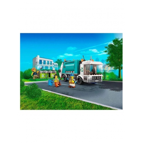 Конструктор Lego Грузовик по переработке мусора (60386) - фото 12
