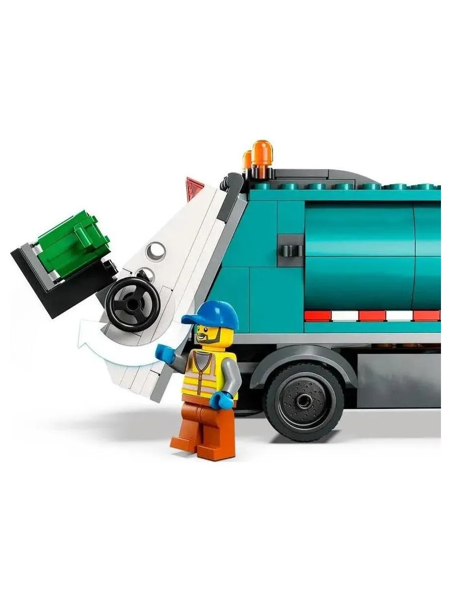 Конструктор Lego Грузовик по переработке мусора (60386) - фото 7