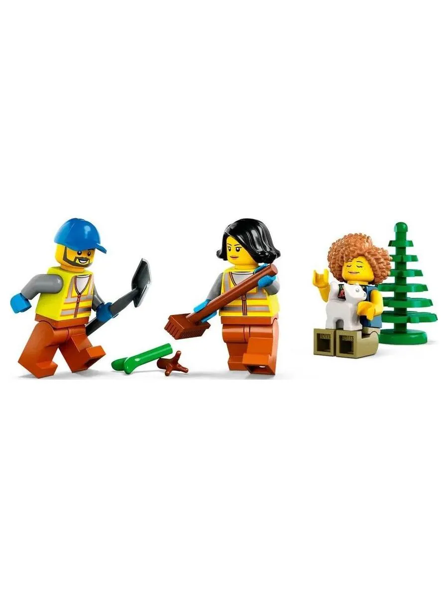 Конструктор Lego Грузовик по переработке мусора (60386) - фото 8