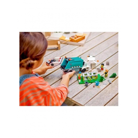 Конструктор Lego Грузовик по переработке мусора (60386) - фото 10