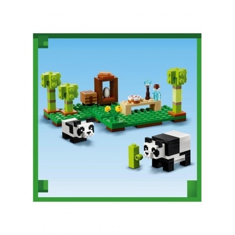 Конструктор Lego Minecraft Дом Панды (21245) - фото 13