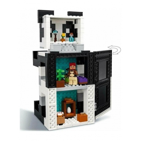 Конструктор Lego Minecraft Дом Панды (21245) - фото 6