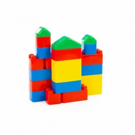 Конструктор "Малыш" 28 деталей (в пакете) - фото 3