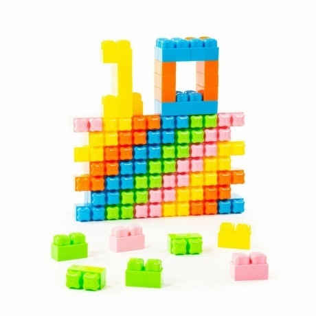 Конструктор &quot;Малютка&quot; 130 деталей (в пакете) - фото 6