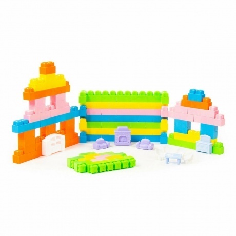 Конструктор &quot;Малютка&quot; 130 деталей (в пакете) - фото 7