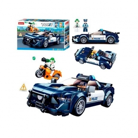 

Конструктор "Город.Полицейская машина" 284 детали в коробке