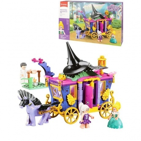 

Конструктор "Карета" 287 деталей в коробке