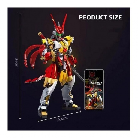 Конструктор "Робот 06" 755 деталей в коробке - фото 9