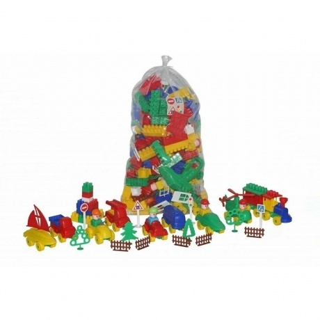 Конструктор "Строитель" 287 деталей (в пакете) - фото 6