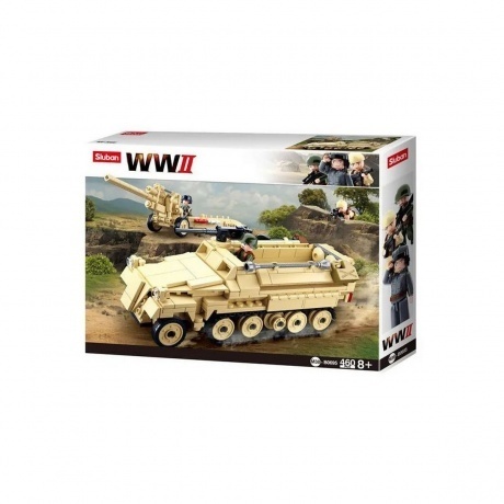 

Конструктор "Бронетранспортер" 460 деталей в коробке